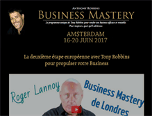 Tablet Screenshot of business-mastery-robbins.com